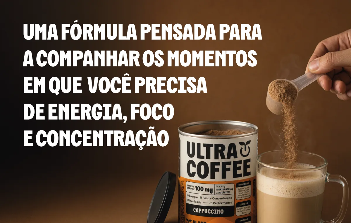 Uma fórmula pensada para acompanhar os momentos em que você precisa de energia, foco e concentração.
